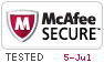 mcAfee Secure Website